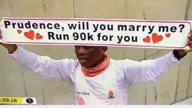 Joey happy as Prudence says ‘YES’ to his Comrades Marathon proposal